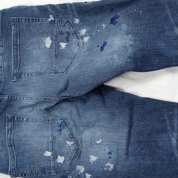 Jordan Craig legacy Edition ripped paint splattered mens jeans size 32/32 - Picture 9 of 13